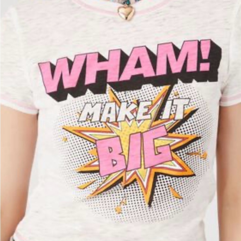 Vintage 1984 Graphic Tee - Pink and Yellow - Picture 2 of 5